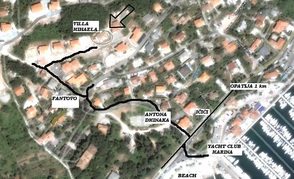 Villa Mihaela Ičići Apartment